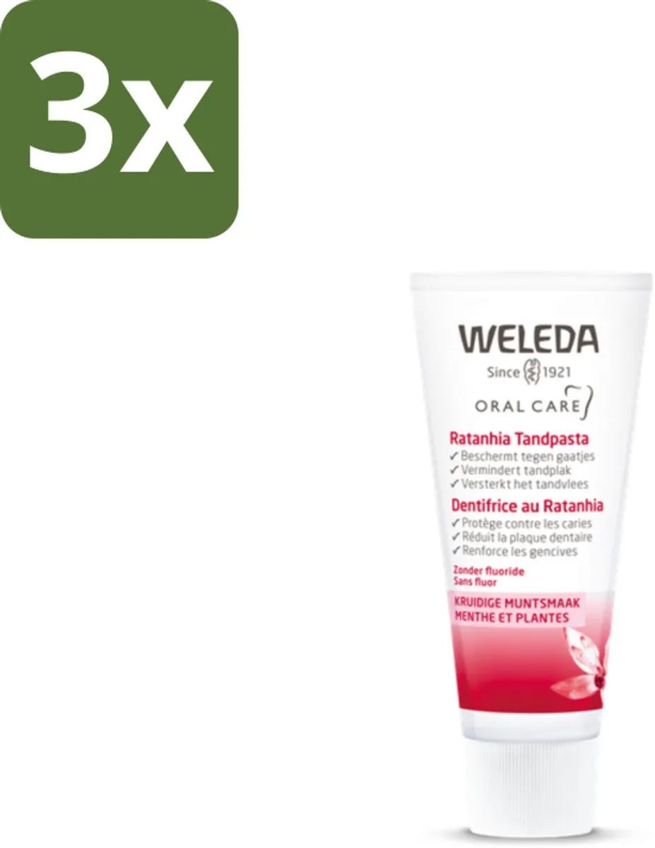 Weleda Ratanhia Tandpasta 75ml