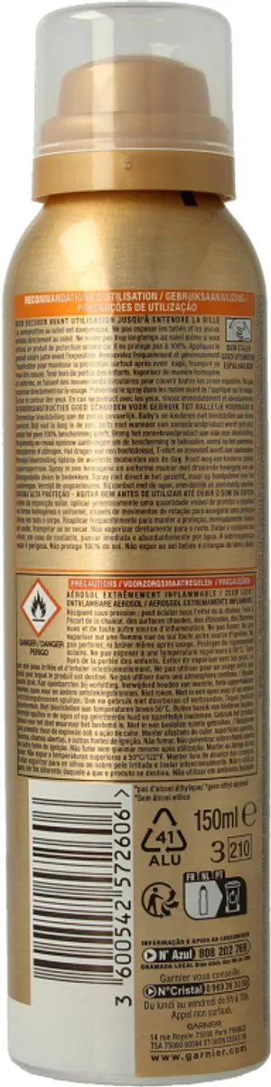 Garnier Ambre Solaire Ideal Bronze Mist SPF30 150ml