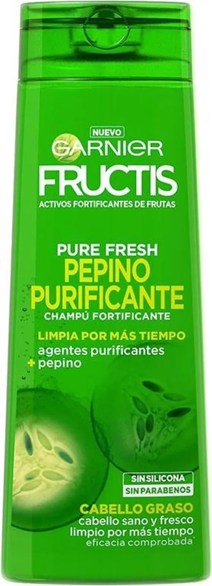 Garnier Fructis Pure Fresh Scrub Shampoo 450ml