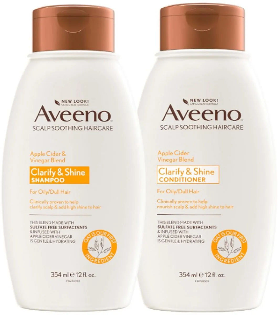 Aveeno Apple Cider Vinegar Shampoo & Conditioner