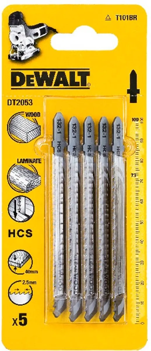 DeWalt DT2053-QZ Decoupeerzaagbladen HCS