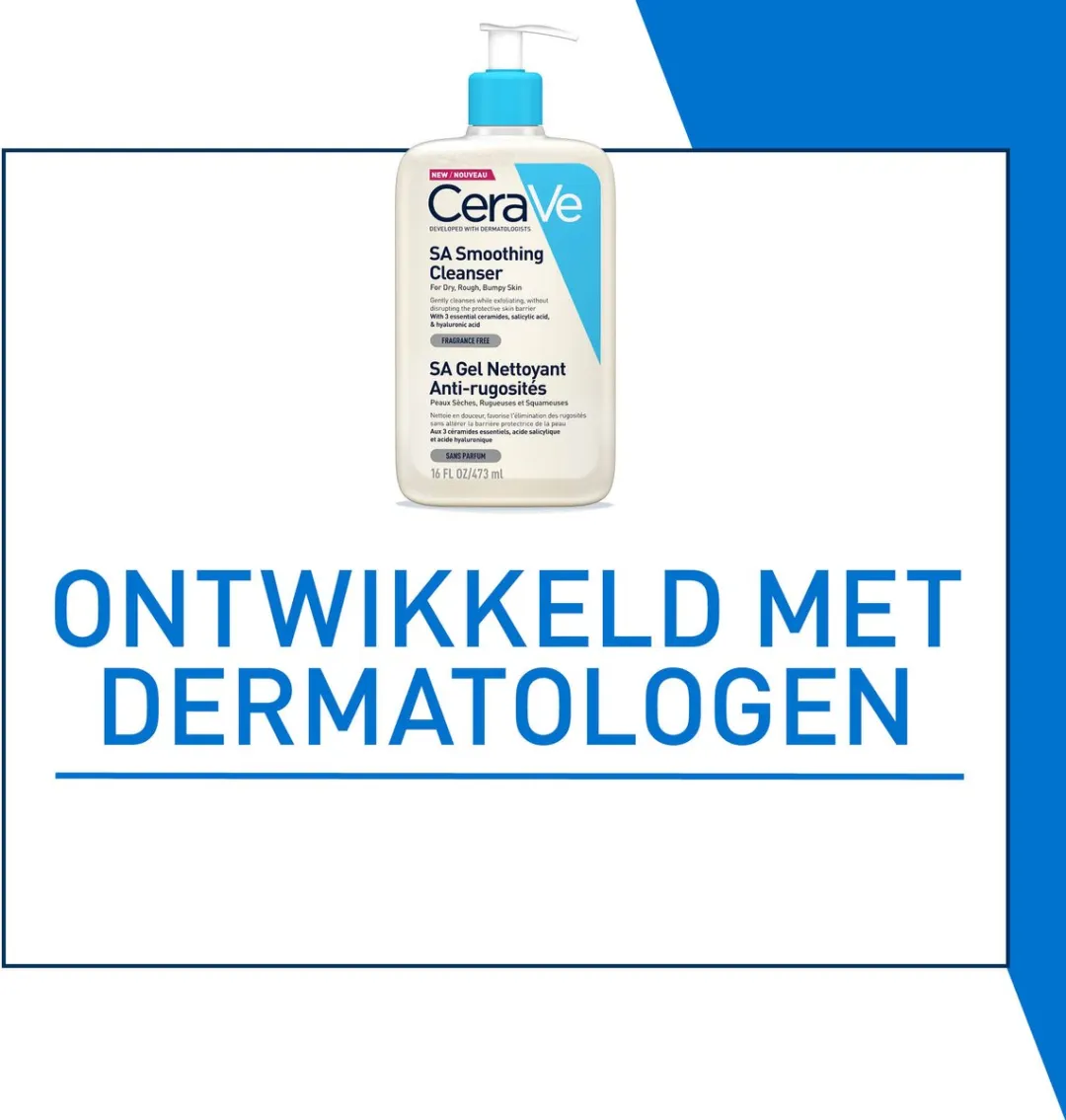 CeraVe SA Reiniger Droge Ruwe Huid 236ml - Salicylzuur
