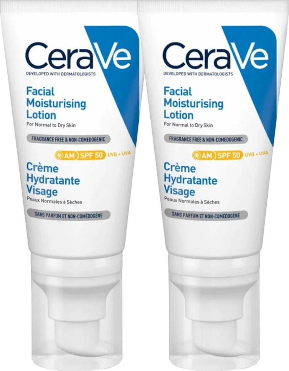 CeraVe Hydraterende Gezichtscrème SPF50