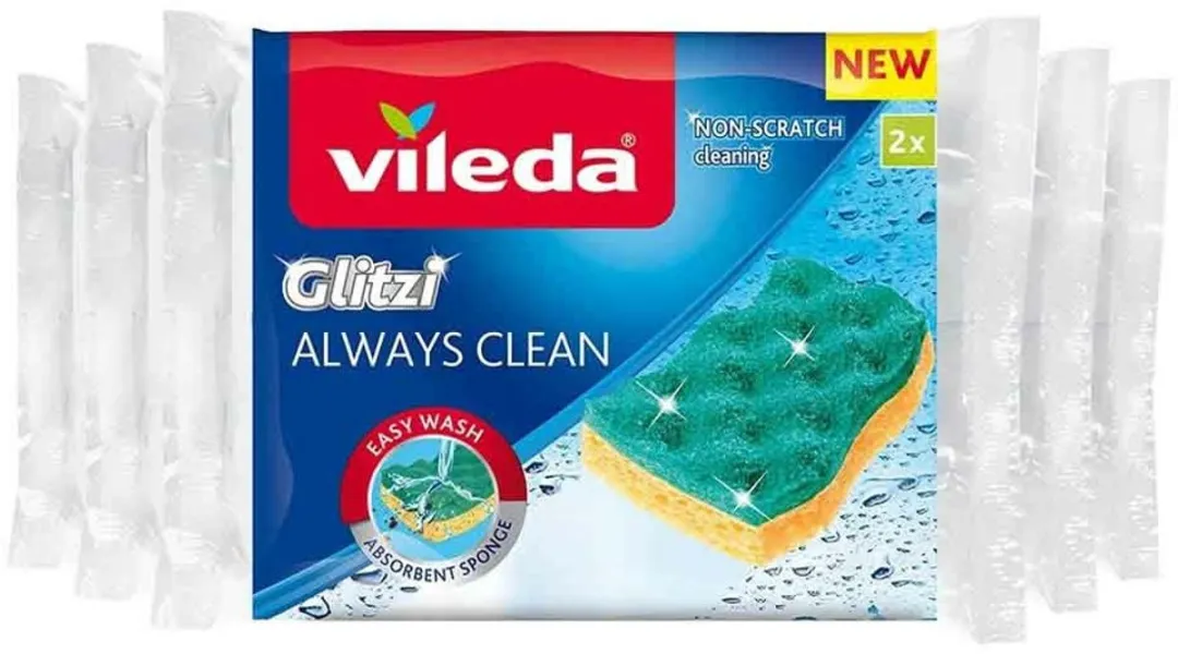 Vileda Schuursponsen Glitzi Always Clean