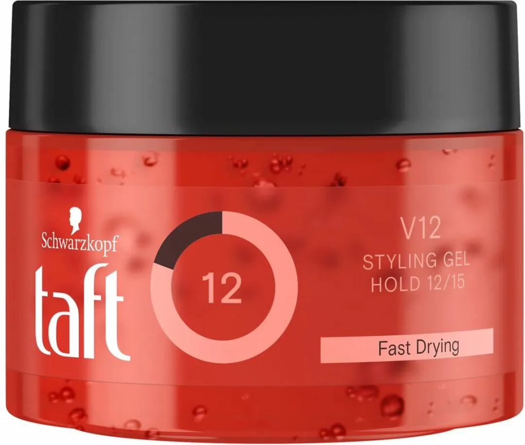 Schwarzkopf Taft Men Power Gel V12 Hold 250ml - 6 Stuks