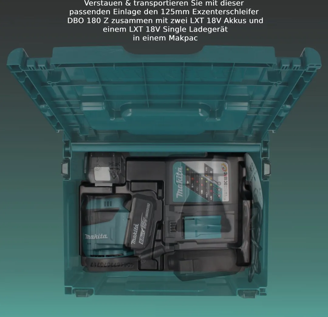 Toolbrothers MAKPAC Inzetstuk 125mm - DBO/BO Excentrische Schuurmachine - afbeelding 6 van 6