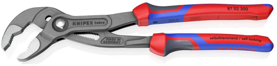 Knipex Cobra Waterpomptang 300mm - Gepolijst