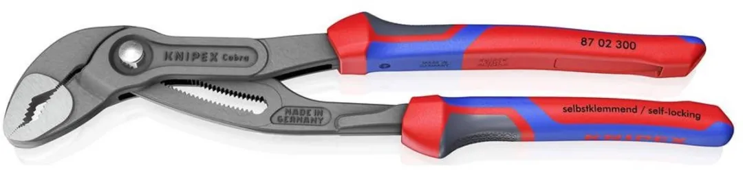 Knipex Cobra Waterpomptang 300mm - Gepolijst