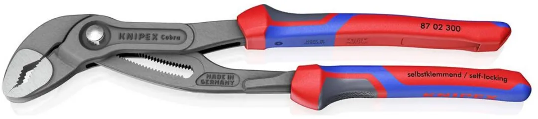 Knipex Cobra Waterpomptang 300mm - Gepolijst