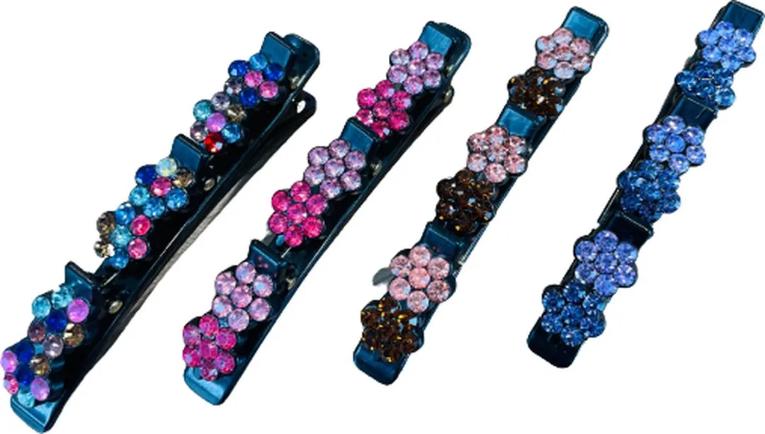 VinkToys Haarclip Dubbele Bloem