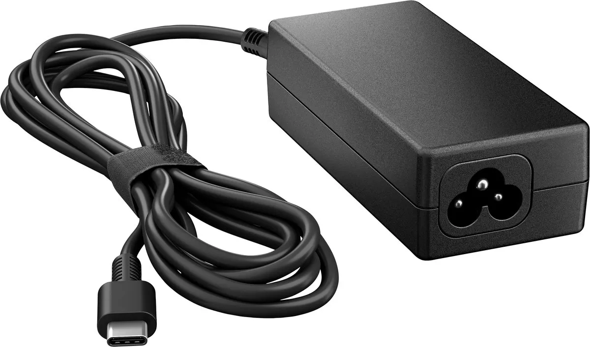 HP 45W AC-adapter N8N14AA#ABB - Zwart