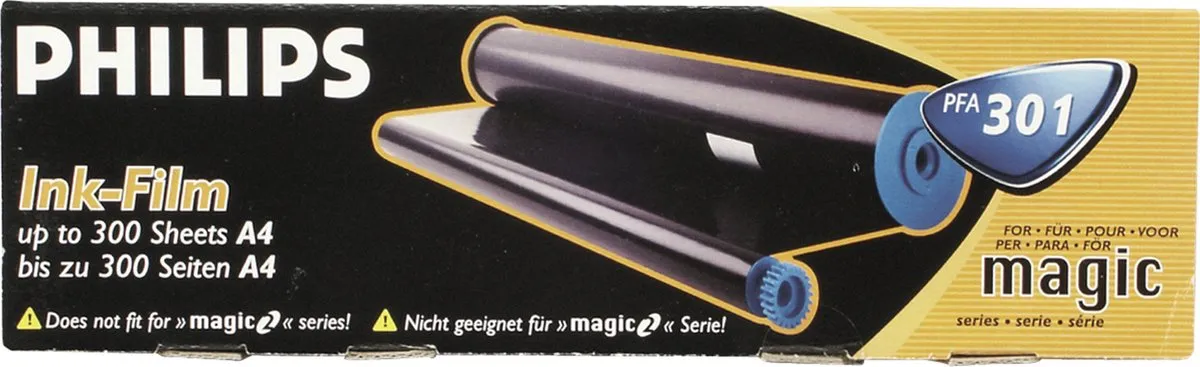 Philips PFA301 Faxlint 300pagina's Zwart 1stuk(s) faxbenodigdheid