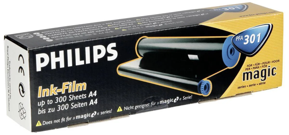 Philips PFA301 Faxlint 300pagina's Zwart 1stuk(s) faxbenodigdheid