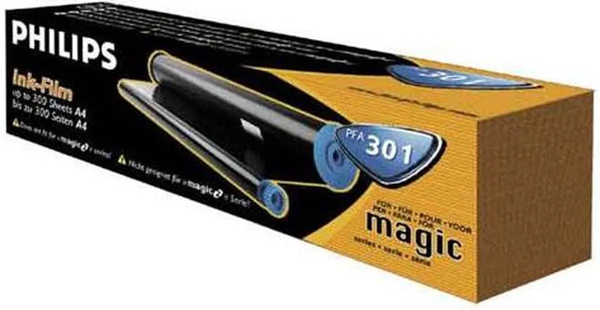 Philips PFA301 Faxlint 300pagina's Zwart 1stuk(s) faxbenodigdheid
