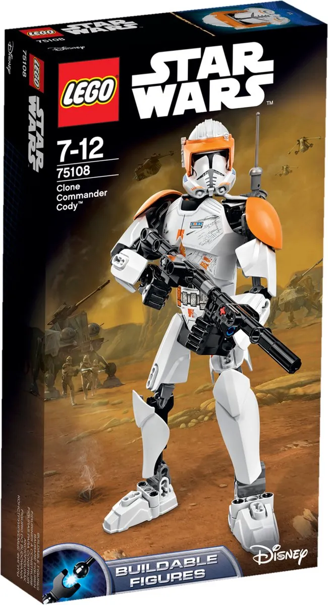 LEGO Star Wars Clone Commander Cody 75108
