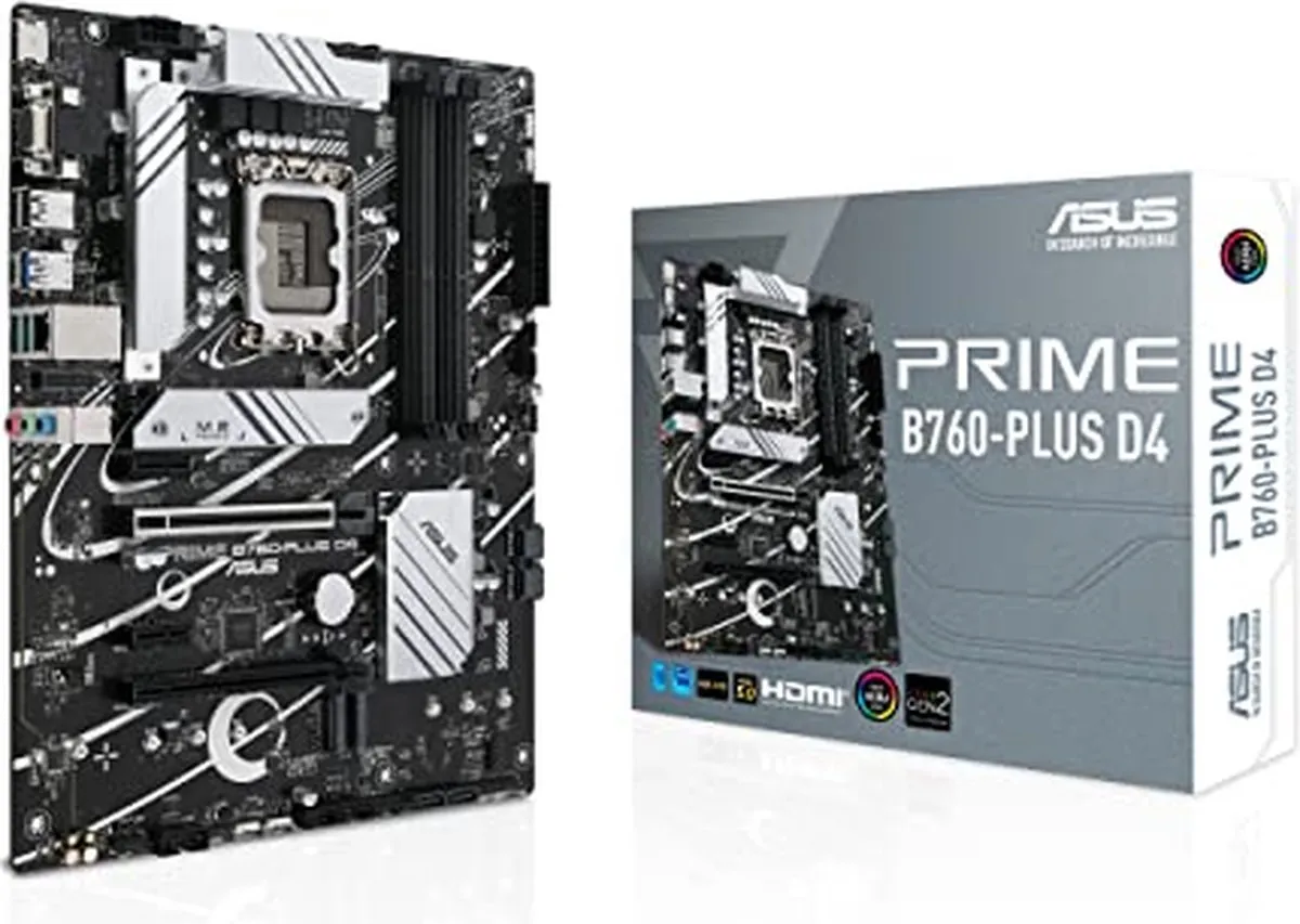 ASUS PRIME B760-PLUS D4 Moederbord - ATX - Intel B760 - LGA 1700 - afbeelding 6 van 6