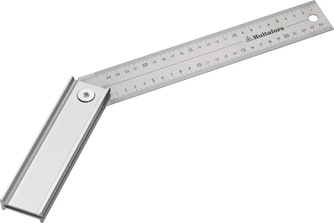 Hultafors QUATTRO 25 Instelbare Winkelhaak 51x288mm - Wit