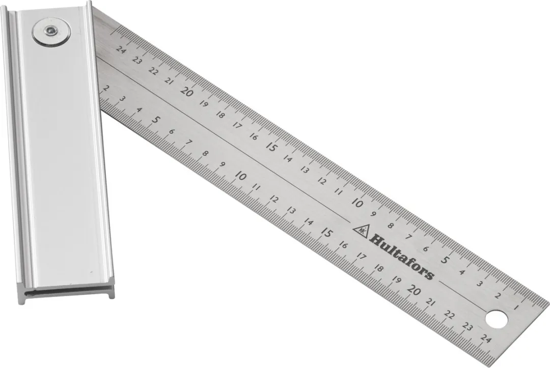 Hultafors QUATTRO 25 Instelbare Winkelhaak 51x288mm - Wit