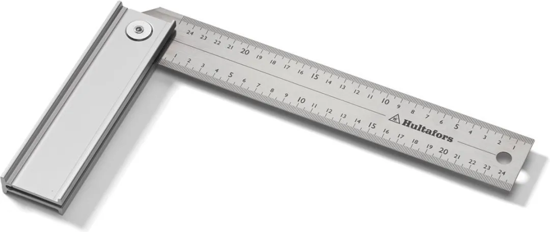 Hultafors QUATTRO 25 Instelbare Winkelhaak 51x288mm - Wit - afbeelding 6 van 6