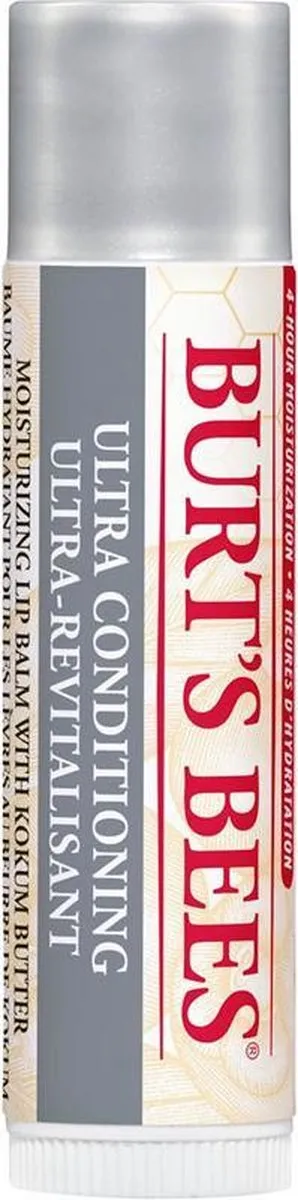 Burt's Bees Ultra Conditioning Lippenbalsem 9g - Transparant