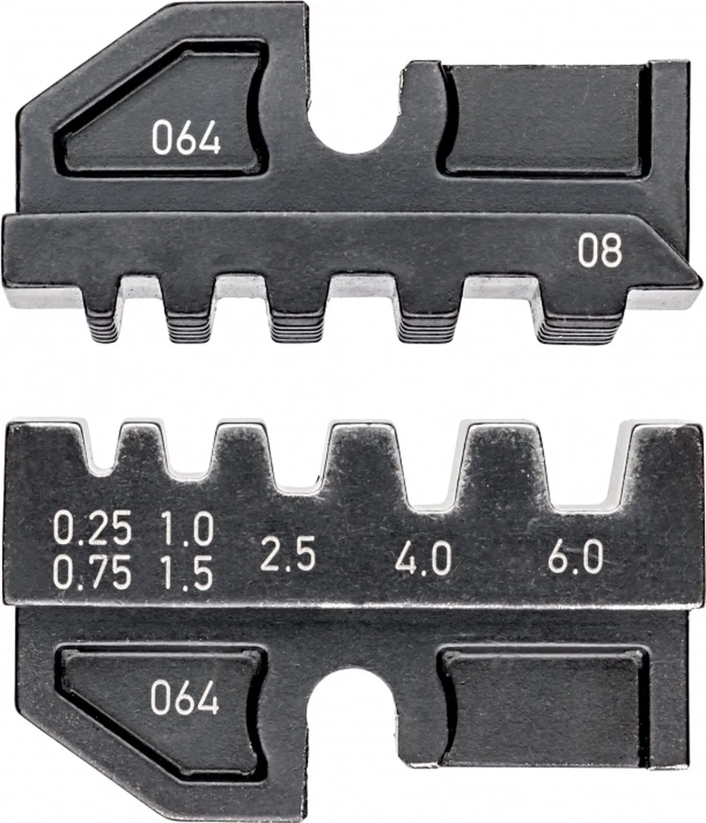 Knipex 97 49 08 Krimpinzetstuk Adereindhulzen 0.25-6mm²