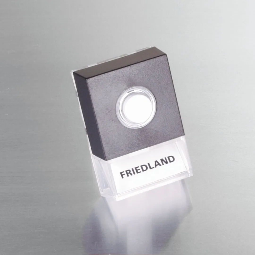 Honeywell Friedland Pushlite Black - 4x AAA