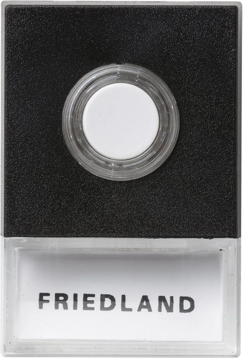 Honeywell Friedland Pushlite Black - 4x AAA
