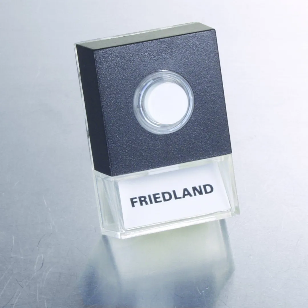 Honeywell Friedland Pushlite Black - 4x AAA