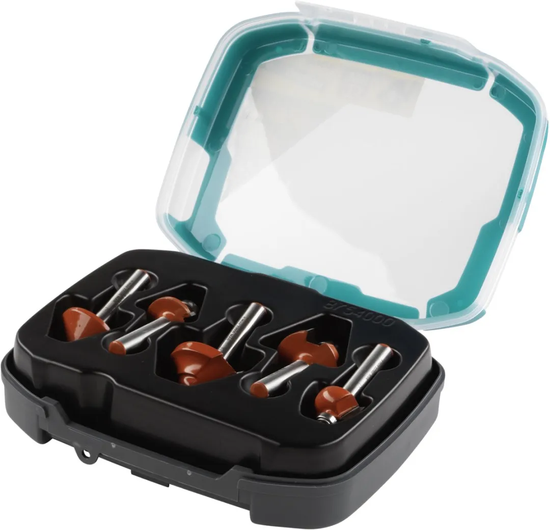 Wolfcraft Profielfrees Set HM 5-delig 8754000