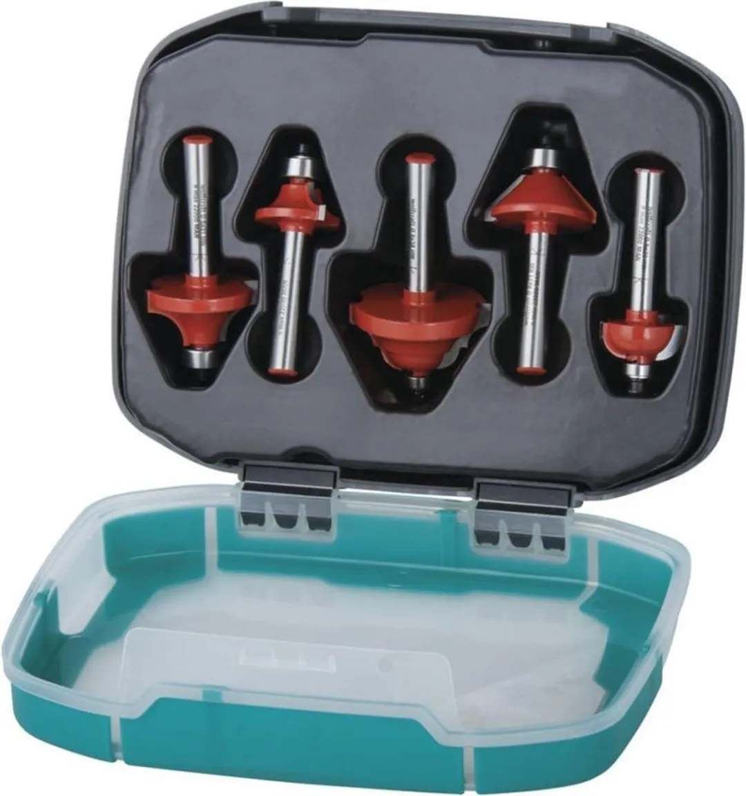 Wolfcraft Profielfrees Set HM 5-delig 8754000