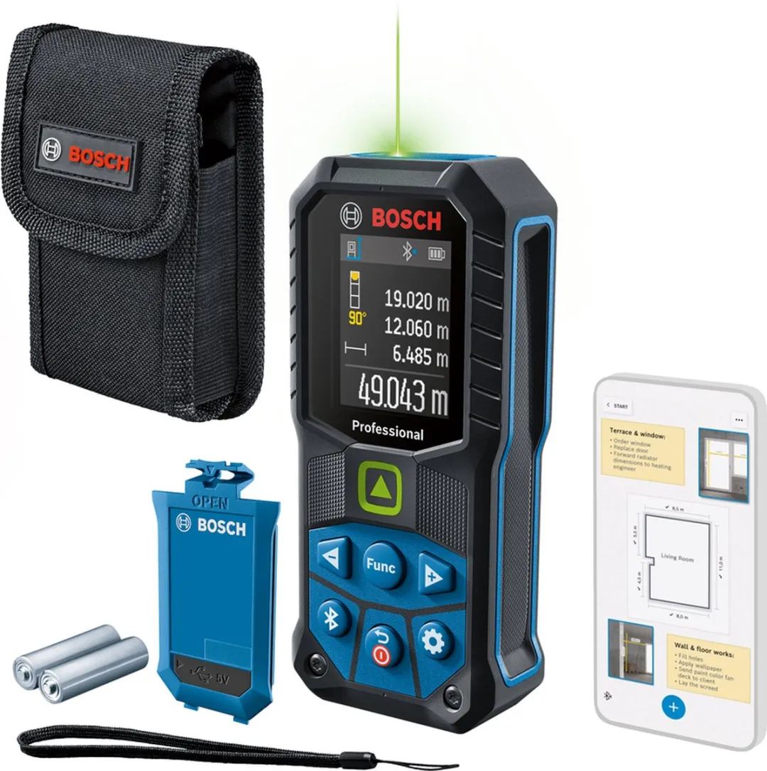 Bosch Professional GLM 50-27 CG Laser Afstandsmeter 50m - Groen