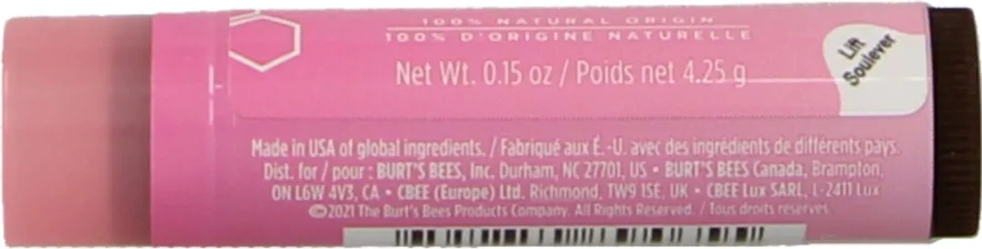 Burt's Bees Lipbalsem Pink Blossom 4,25g