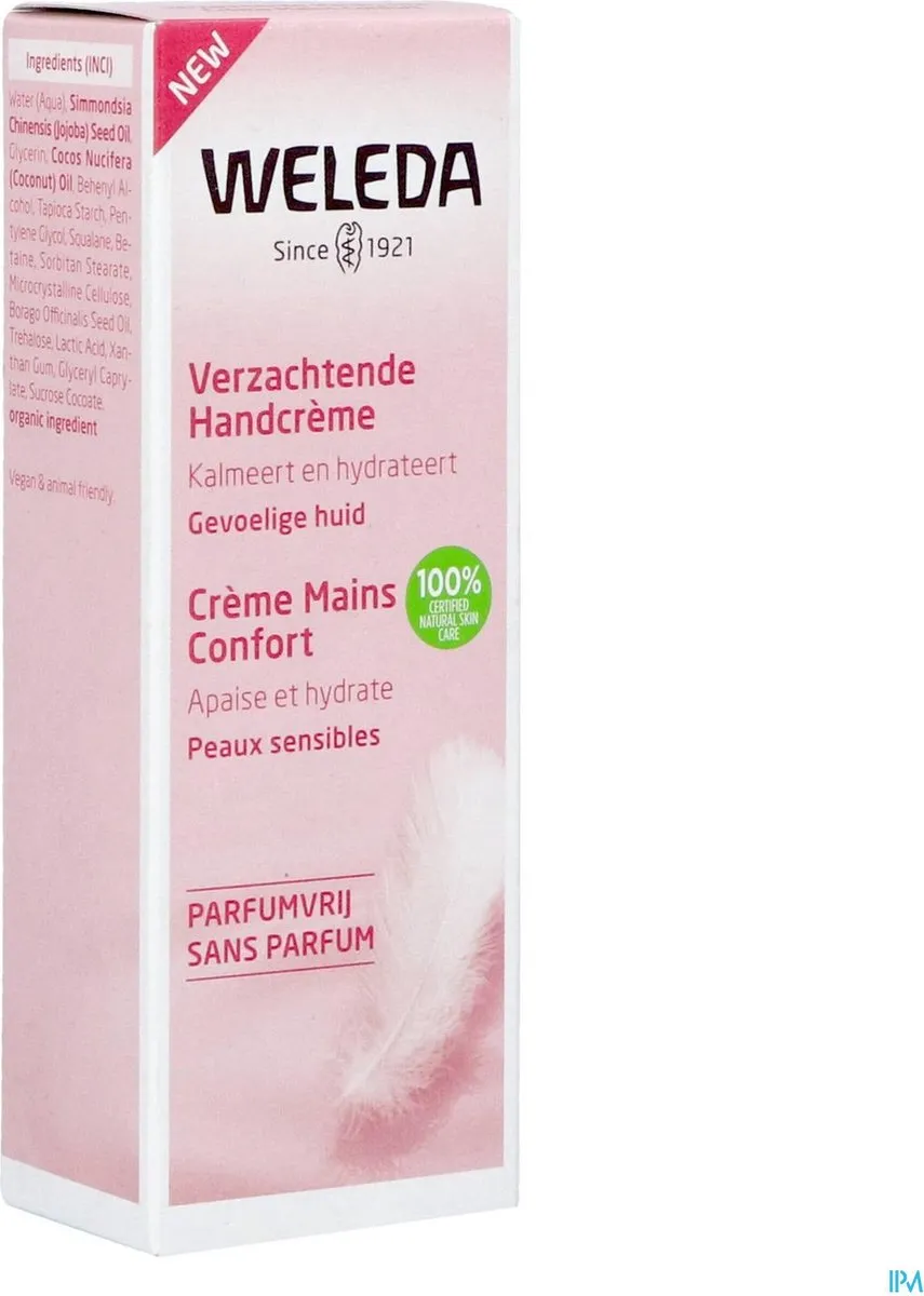 Weleda Verzachtende Handcrème 50ml - Parfumvrij - afbeelding 6 van 6
