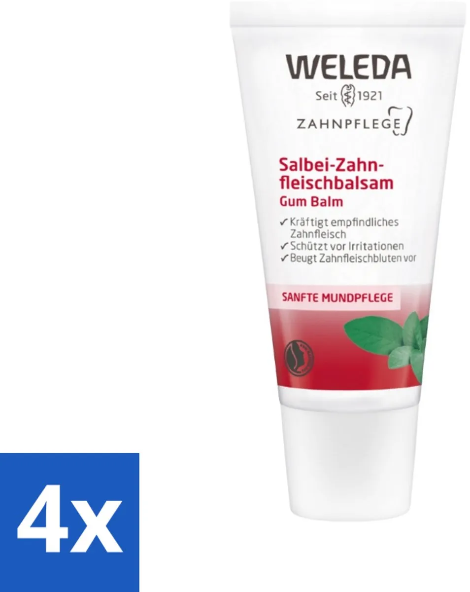 Weleda Tandvleesbalsem 120ml - 4 Stuks
