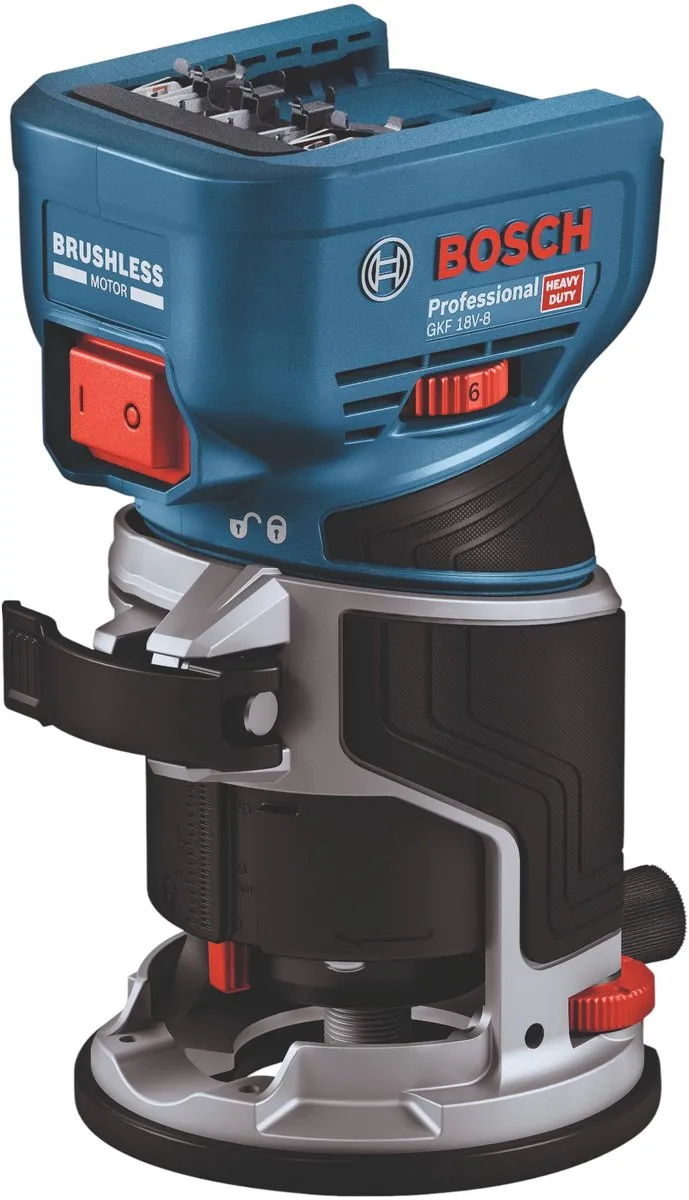 Bosch Professional GKF 18V-8 Accu Boven- en Kantenfrees 18V Basic Body in L-Boxx - 06016C2003