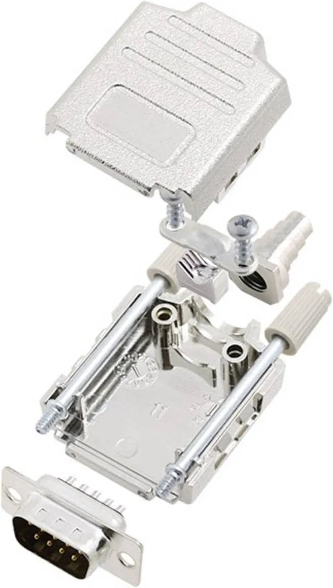 Amphenol L17DPPK37-M+L717DE37P D-sub male connectorset 180 ° Aantal polen: 37 Soldeerkelk 1 stuk(s)