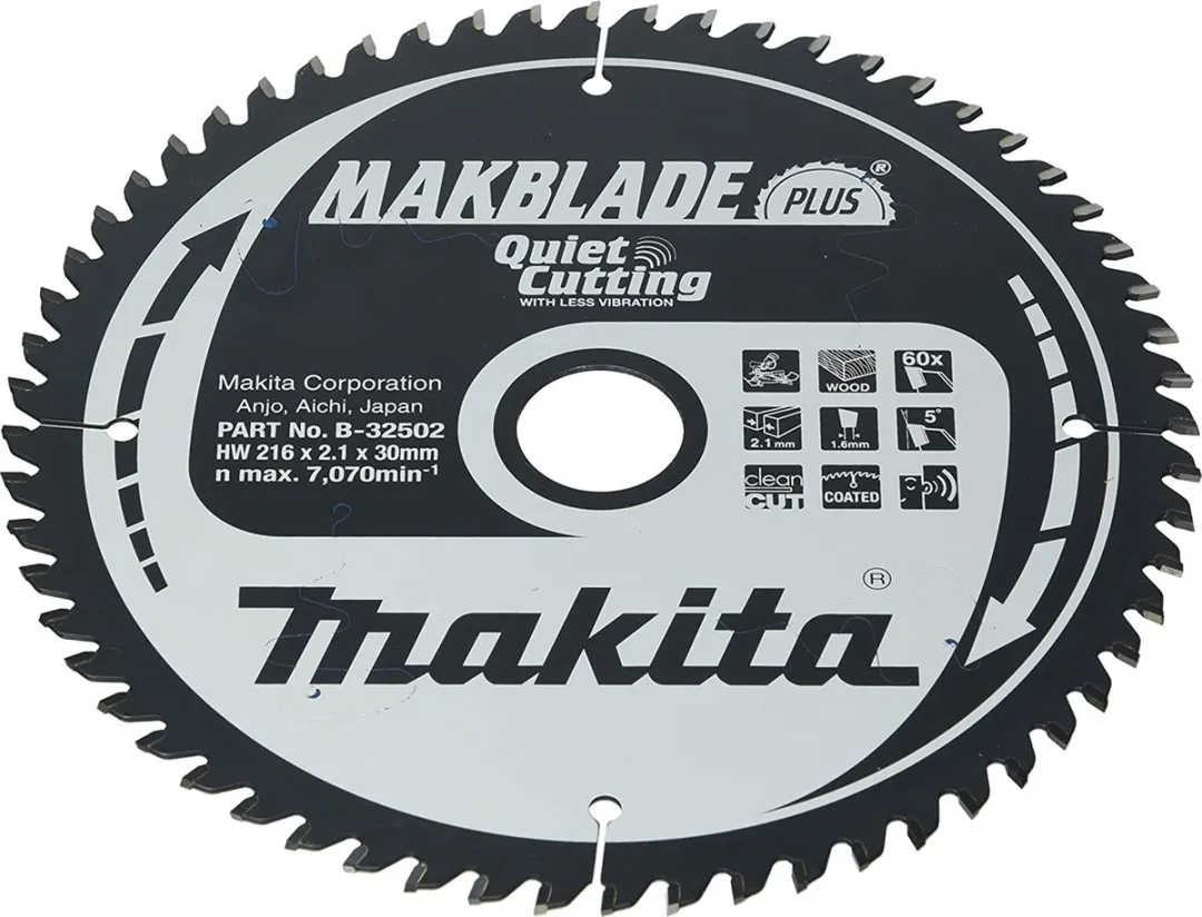 Makita MAKBLADE+ zaagblad 216x30x60Z - B-32502