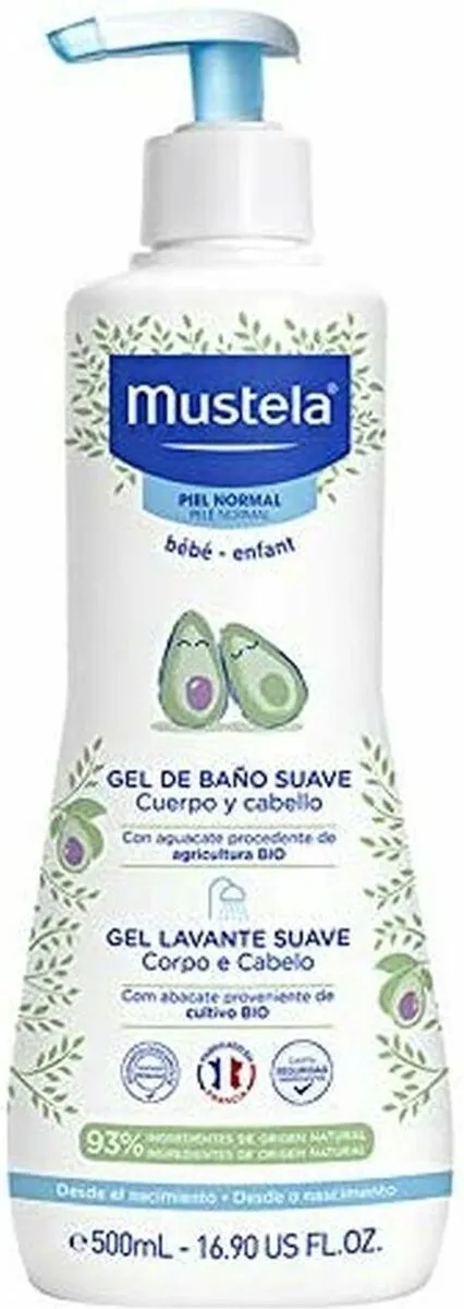 Mustela Body & Hair Wash Gel 500ml