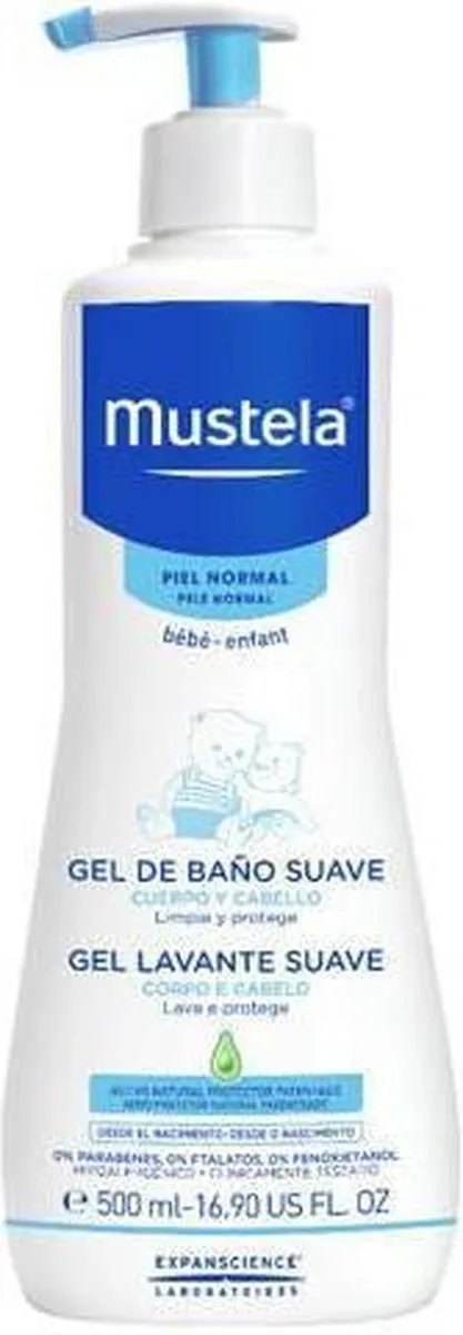 Mustela Body & Hair Wash Gel 500ml