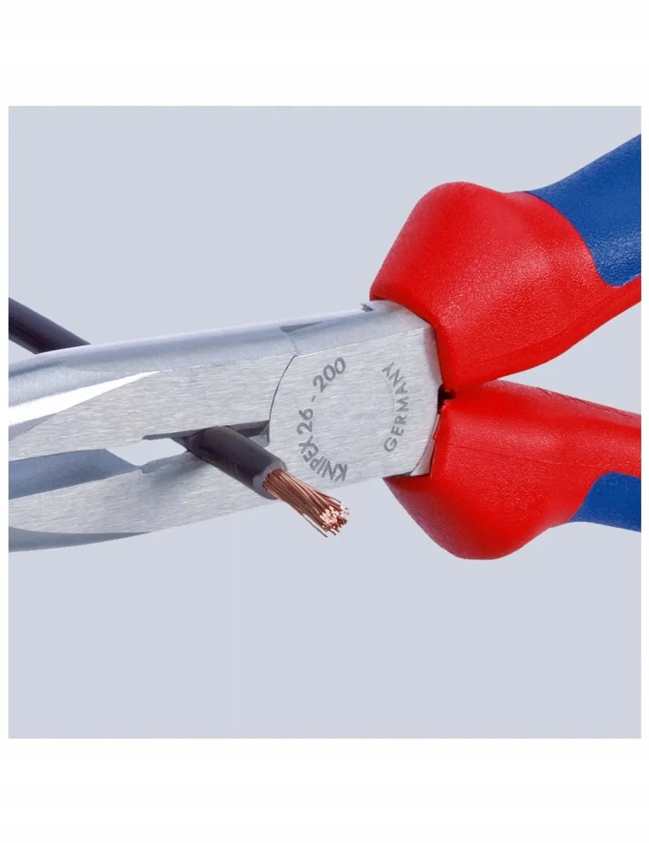 Knipex 2615200T Telefoontang - 200mm - Blauw/Rood/Zilver