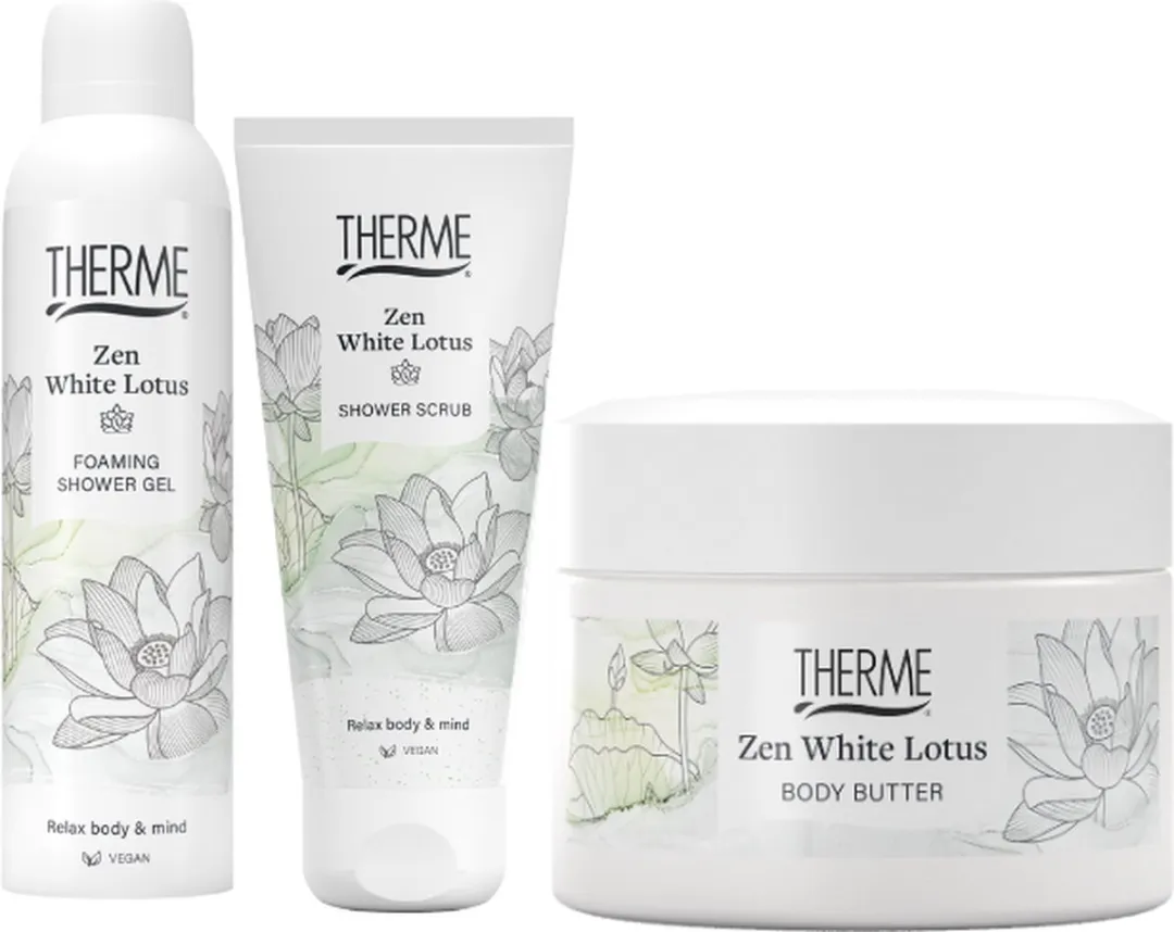 Therme Zen White Lotus Douche & Body Set