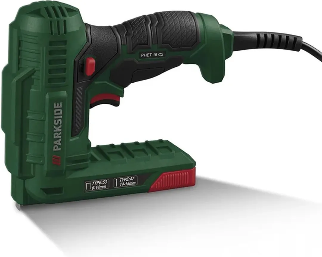 PARKSIDE PHET 15 C2 Elektrisch Nietpistool & Spijkerapparaat