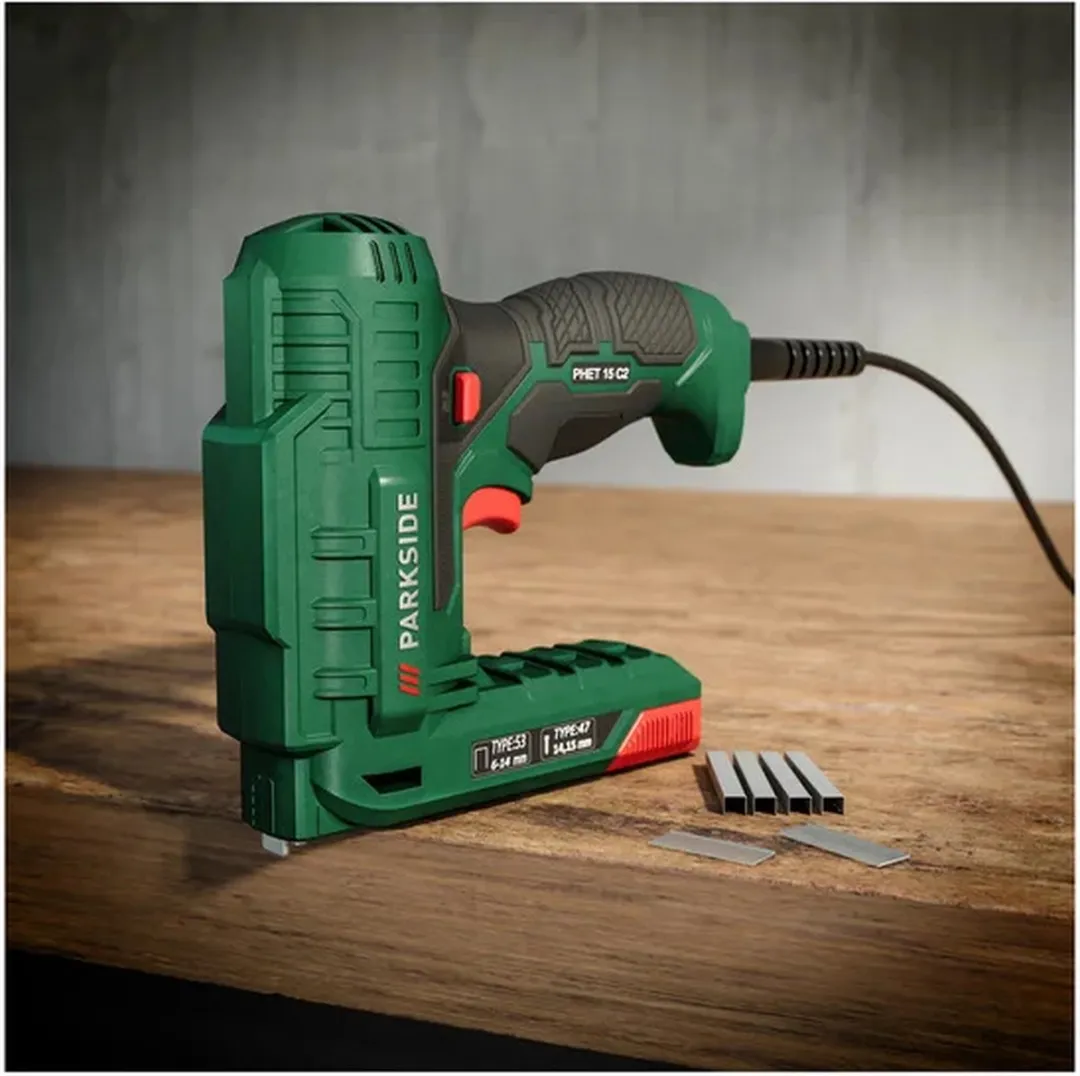 PARKSIDE PHET 15 C2 Elektrisch Nietpistool & Spijkerapparaat - 70W