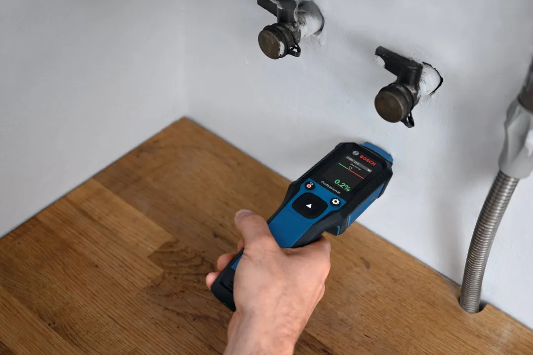 Bosch Professional GMP 2-15 Vochtmeter - Pin & Hygro - Zwart/Blauw - afbeelding 6 van 6