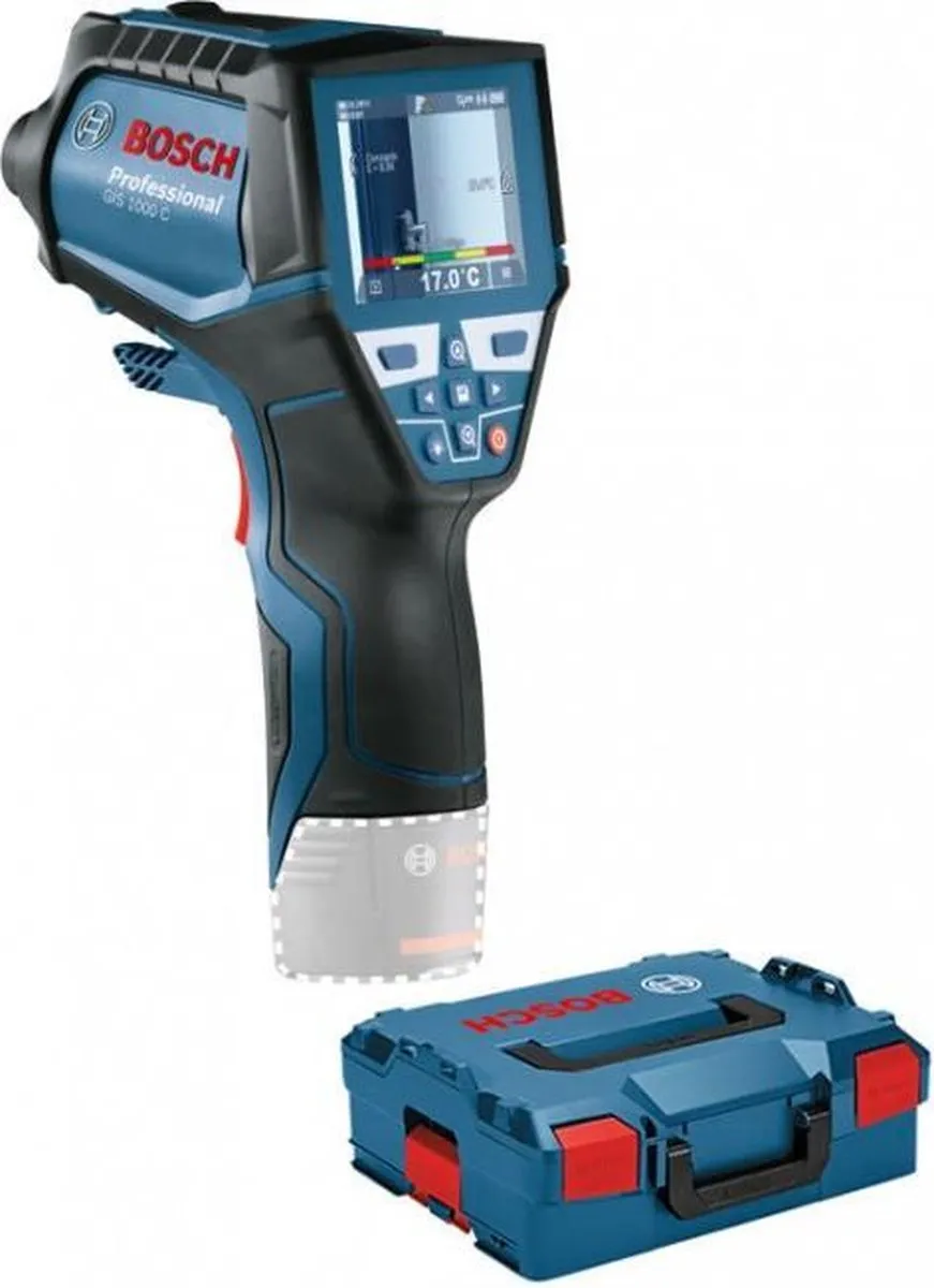 Bosch Professional GIS 1000 C Thermodetector 12V - Blauw/Zwart - afbeelding 6 van 6