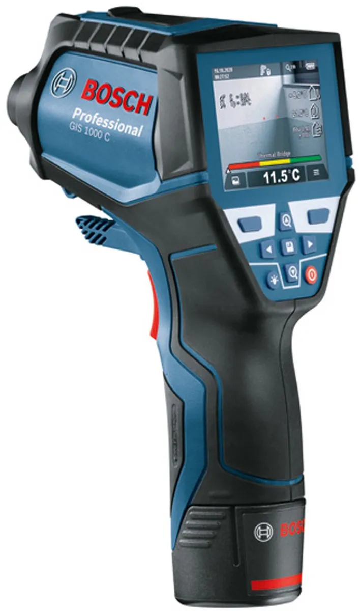 Bosch Professional GIS 1000 C Thermodetector 12V - Blauw/Zwart