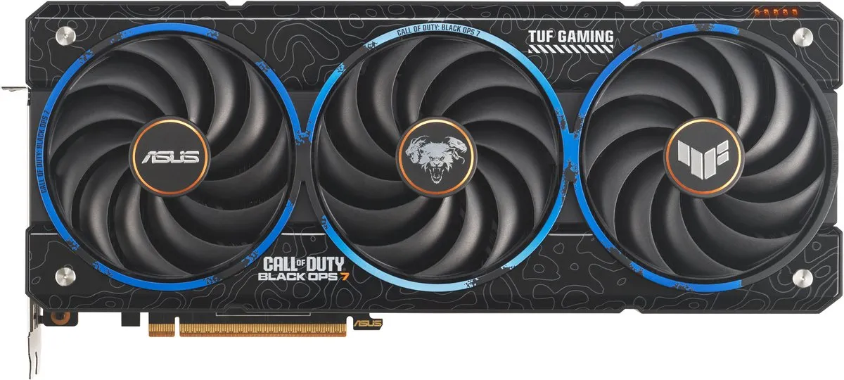 ASUS TUF Gaming RX 9070 XT COD BO7 Grafische Kaart 16GB