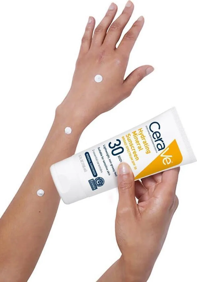 CeraVe Hydraterende Minerale Zonnebrandcrème SPF 30 - 150ml