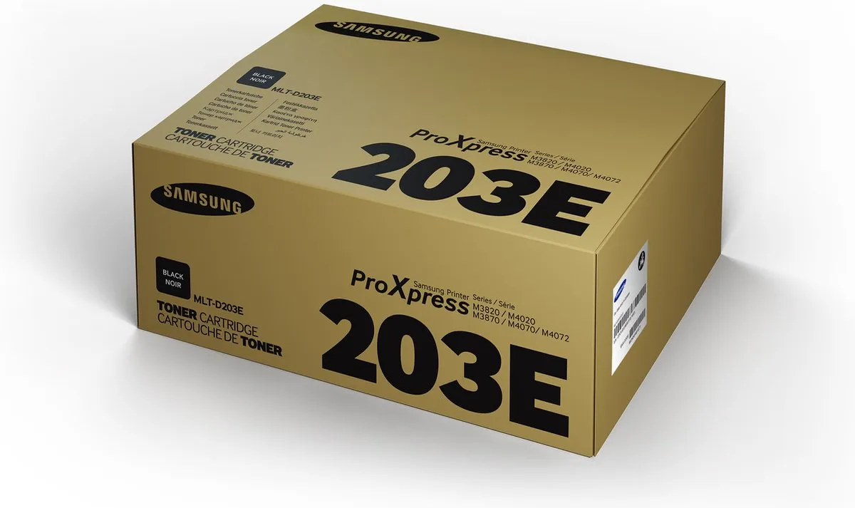 Samsung MLT-D203E Extra High-Yield Black Original Toner Cartridge tonercartridge 1 stuk(s) Origineel Zwart