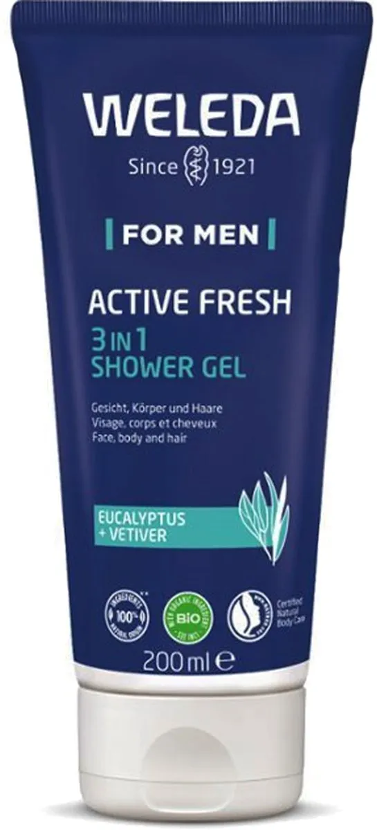 Weleda Men Verzorgingsset - Deodorant & Douchegel 425ml - 4 Stuks